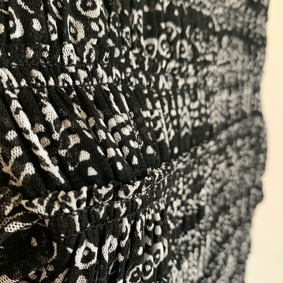 ANTHROPOLOGIE Postmark Ruched Smoked Dress - Picture 7 of 14